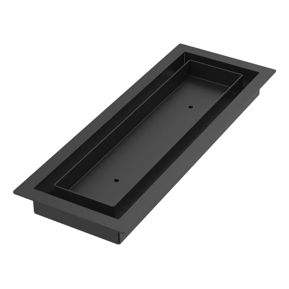 Sandtex Black 4x10 floor-matching vent cover made in Canada